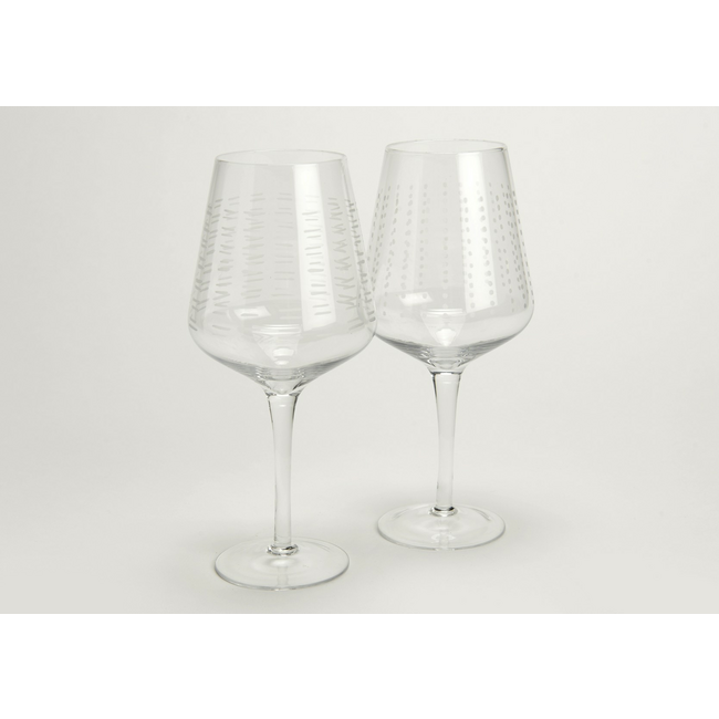 Copas de vino puntitos