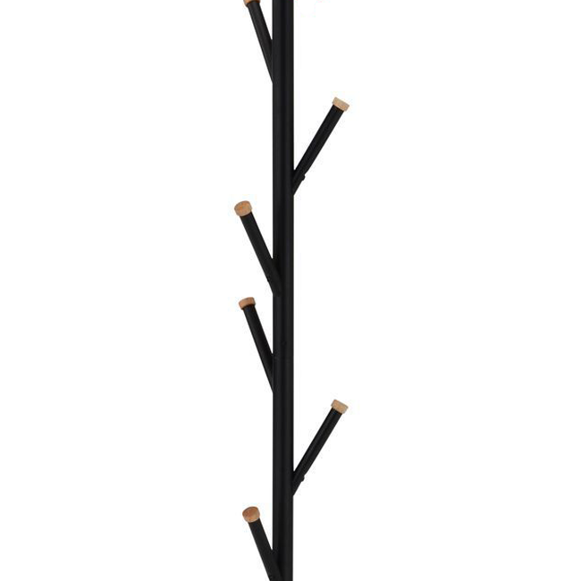 Perchero pie Árbol Negro