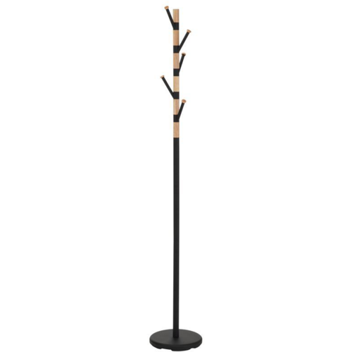 Perchero pie Cebra Negra