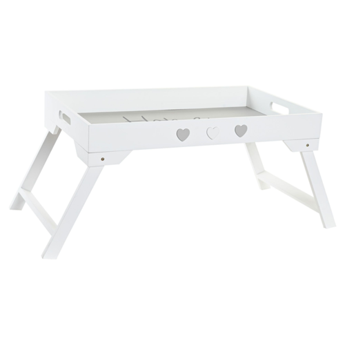 Bandeja con patas Blanca