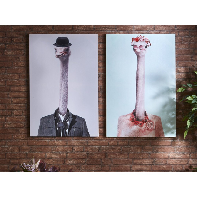 Lienzo Avestruz Estirada