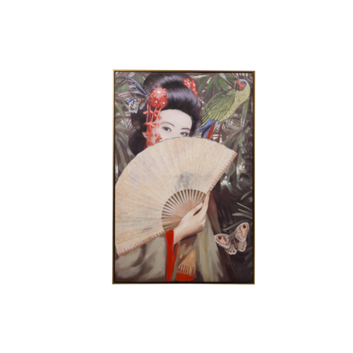 Lienzo Geisha