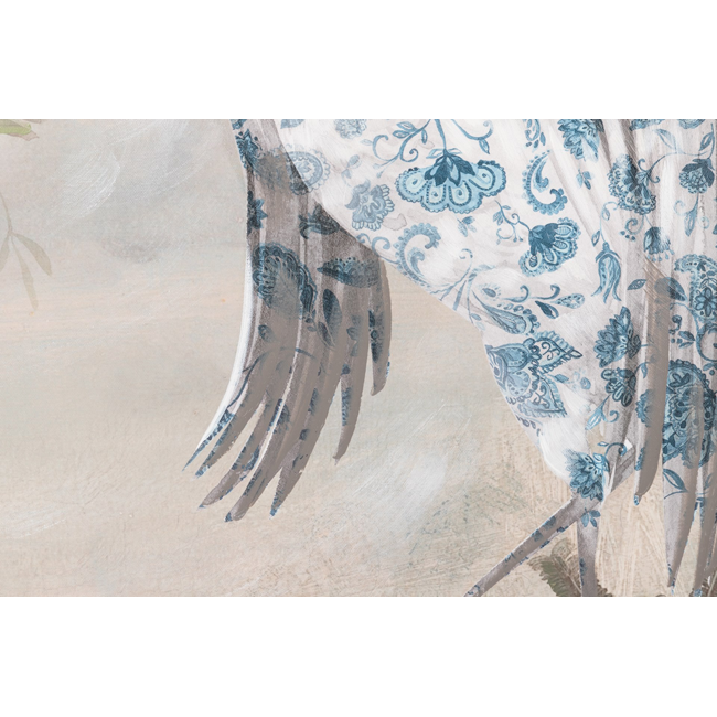 Lienzo Garza Porcelana