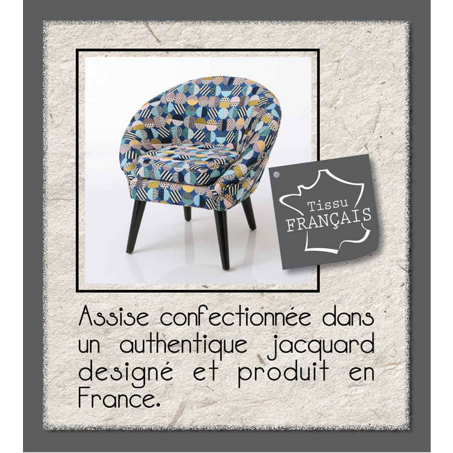 Sillón Pastille azul
