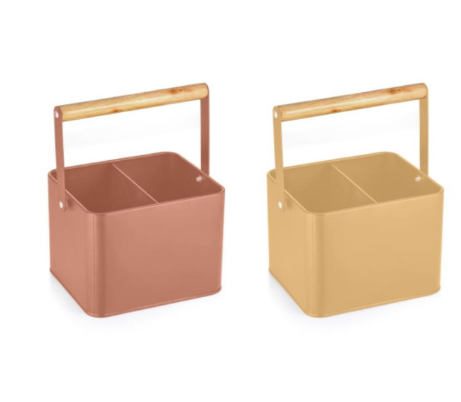 Cubertero metal AMBAR PINO