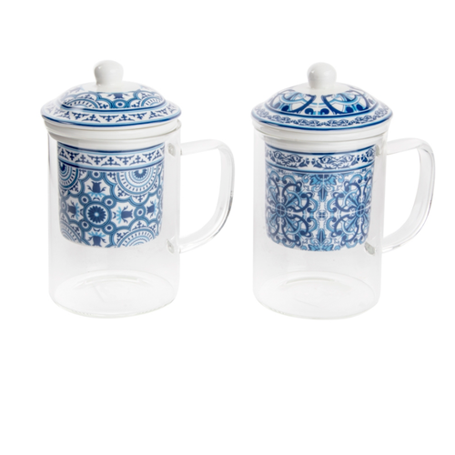 Mug infusiones AZULE