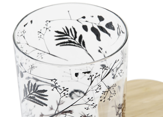 Bote cristal CAMPER grande 1400 ML