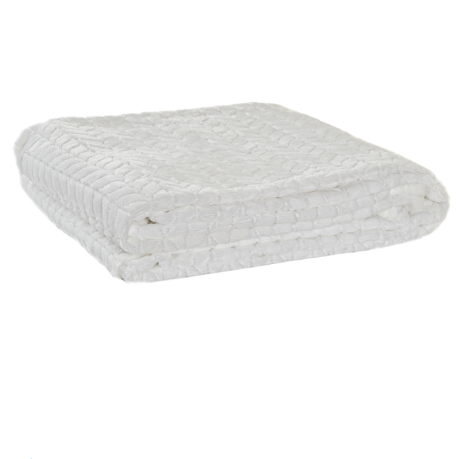 Manta LEDI marfil pequeña 