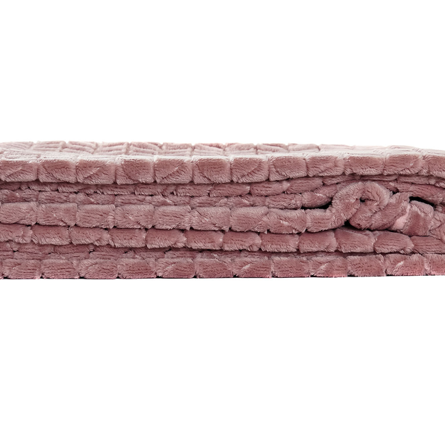 Manta MISK rosa pequeña