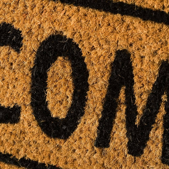 Felpudo Round Welcome