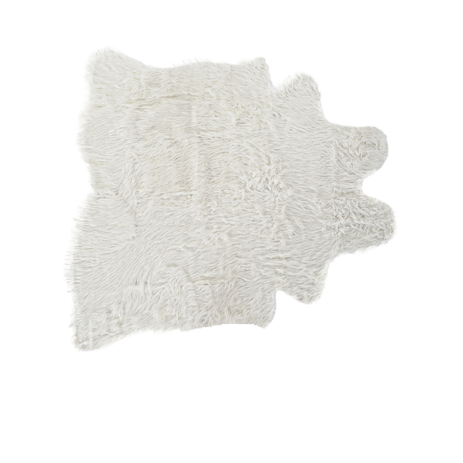 Alfombra PELLE blanco grande