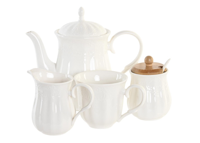 Set café de porcelana VICTORIA