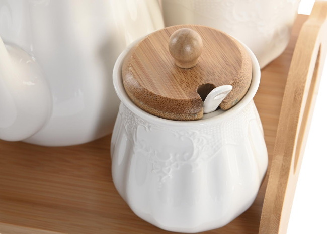 Set café de porcelana VICTORIA