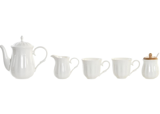 Set café de porcelana VICTORIA