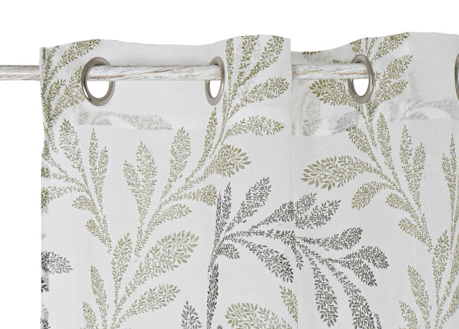 Cortina HOJAS verdes