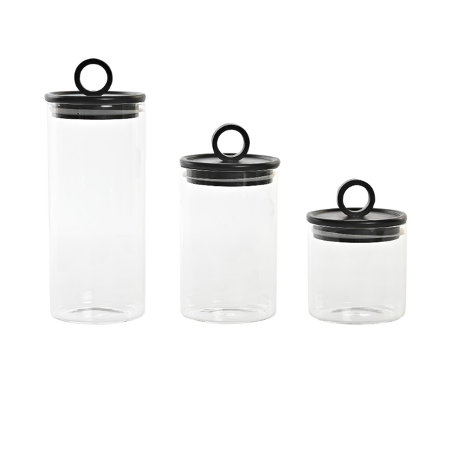 Set 3 botes cristal VERÍN