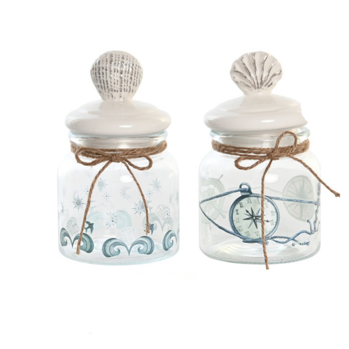 Bote cristal CONCHA pequeño