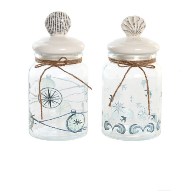 Bote cristal CONCHA mediano