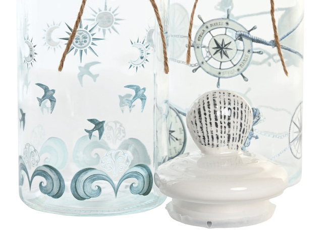 Bote cristal CONCHA grande