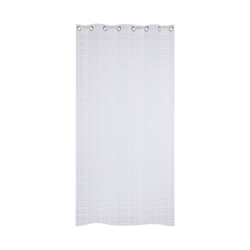 Cortina jaquard CUADROS