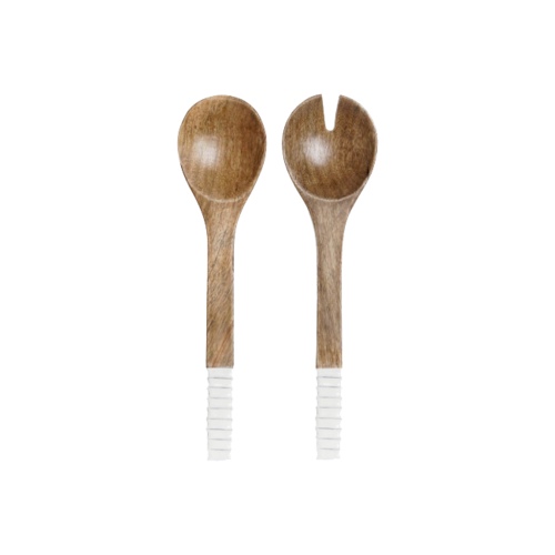 Set utensilios madera LARRY