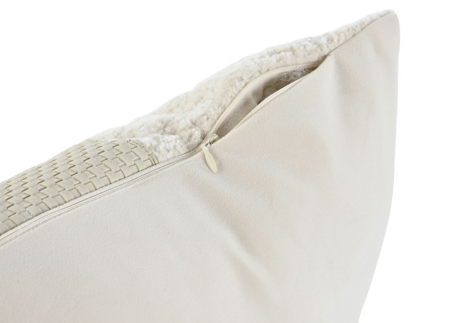 Cojín HEBILLA blanco