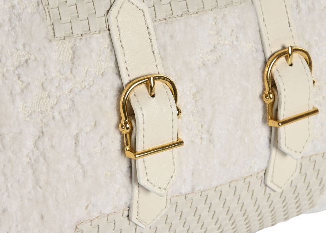 Cojín HEBILLA blanco