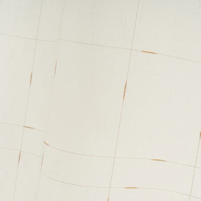 Cortina TRACES blanco -oro