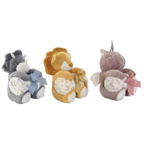 Peluche con manta MALI