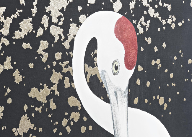 Set 3 cuadros GARZAS 