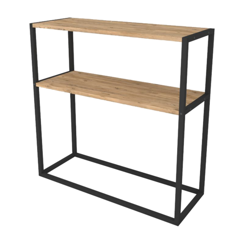 Consola con estantes KIT