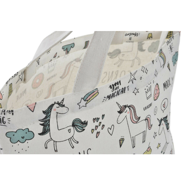 Bolsa desayuno unicornio 