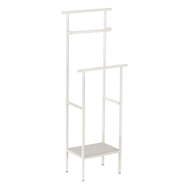 TOALLERO CREMA METAL DECORACIÓN 20,80 X 13 X 61,50 CM Ref. 609817