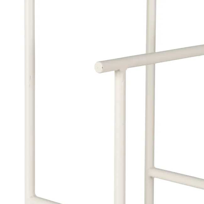 TOALLERO CREMA METAL DECORACIÓN 20,80 X 13 X 61,50 CM Ref. 609817