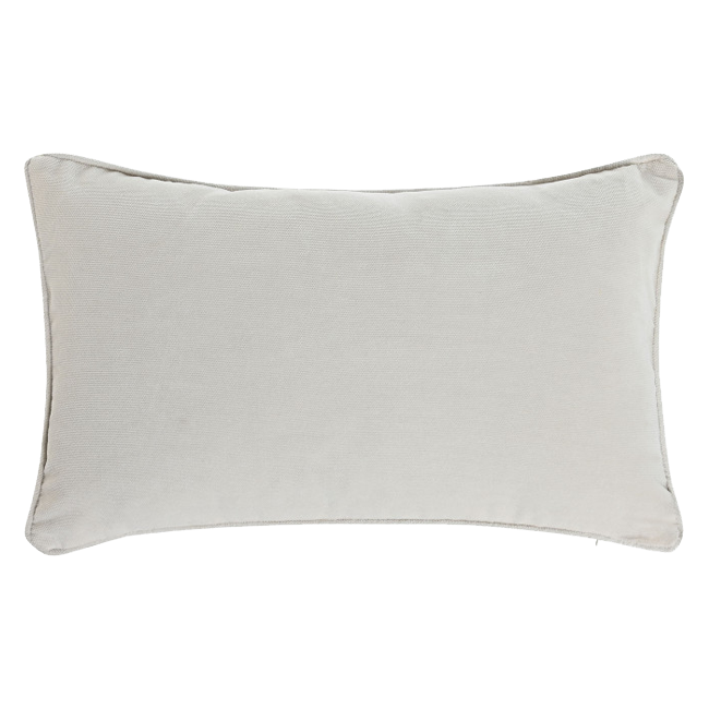 Cojín BOUGUI rectangular crudo