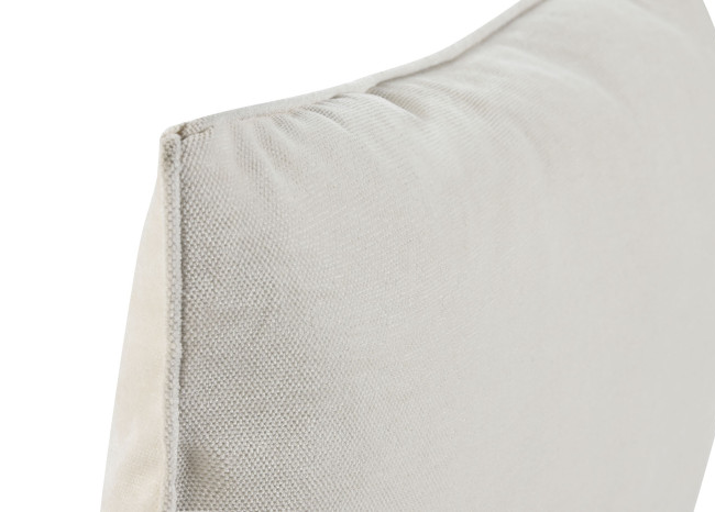 Cojín BOUGUI rectangular crudo