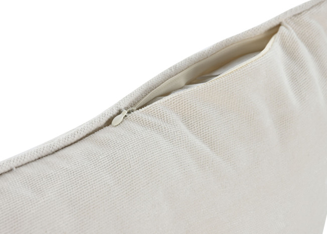 Cojín BOUGUI rectangular crudo