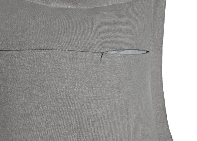 Cojín LINO gris mediano