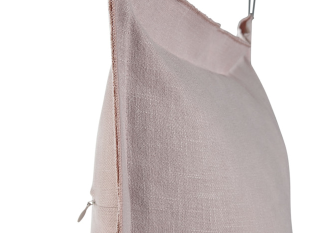 Cojín LINO malva 45