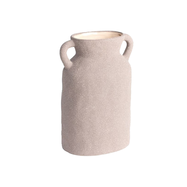 Jarrón ASAS mediano topo