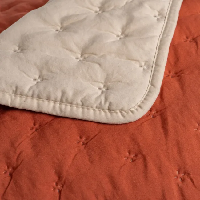 Colcha FLALLY teja 150-160 cm