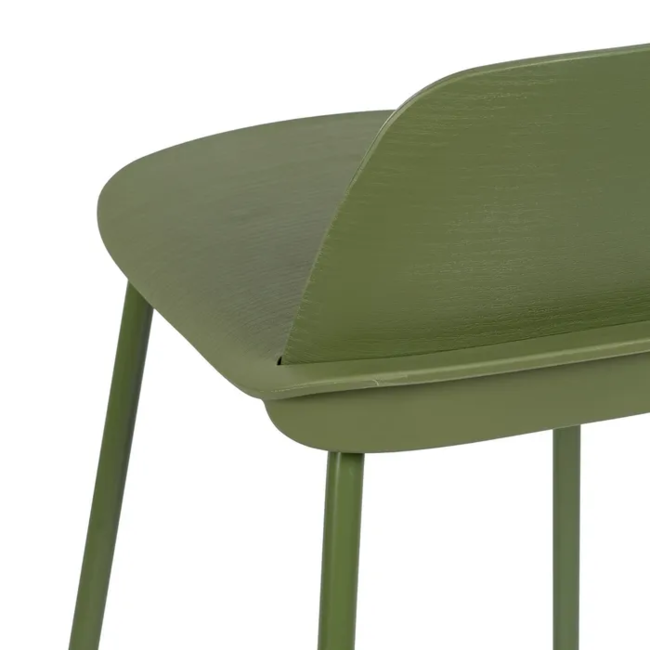 Taburete RIGH verde oliva