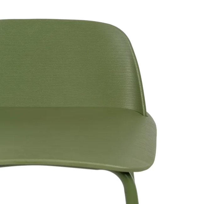 Taburete RIGH verde oliva