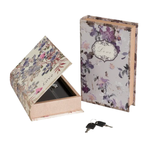 Caja libros LILAS