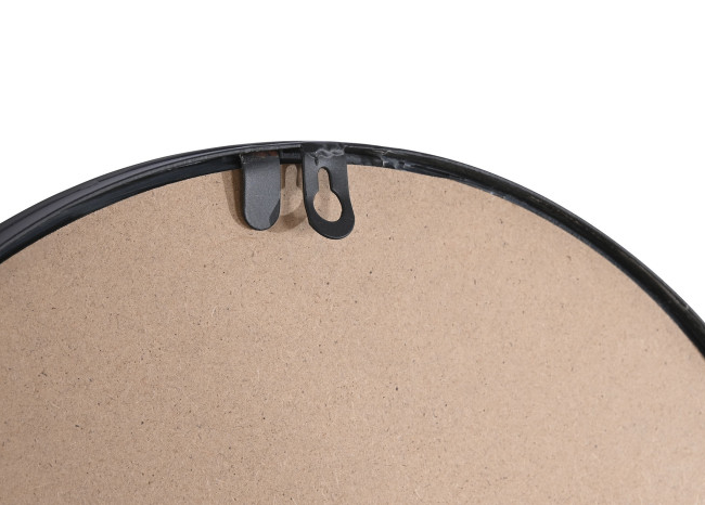 Espejo MEDIOPUNTO negro