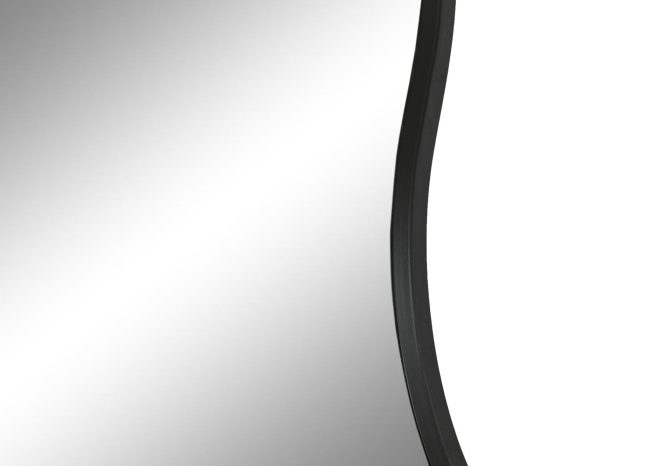 Espejo ONDAS negro 