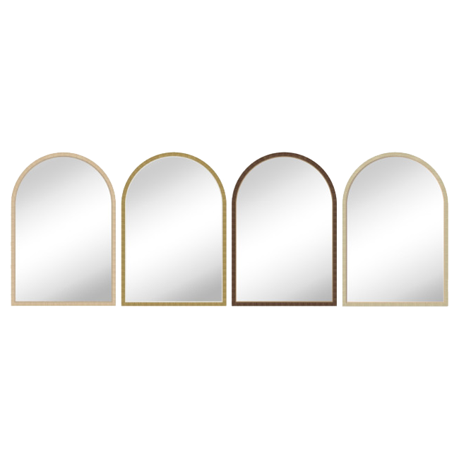 Espejo SIMIL RATAN 60x90