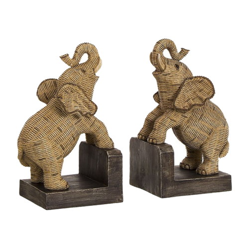 Juego sujetalibros ELEFANTES