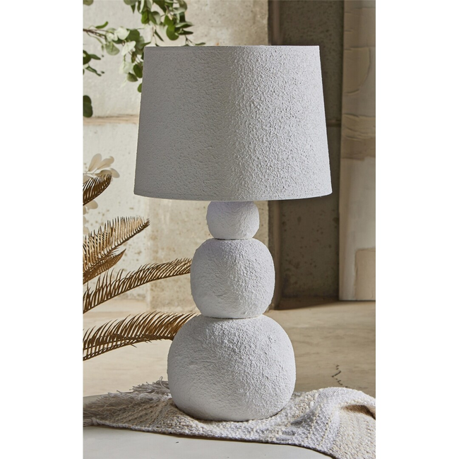  Lámpara ESTUCO blanca