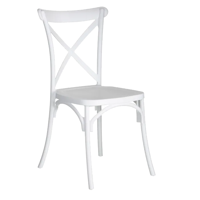 Silla CRUCETA blanca